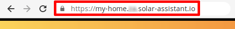 Remotely accessing SolarAssistant site