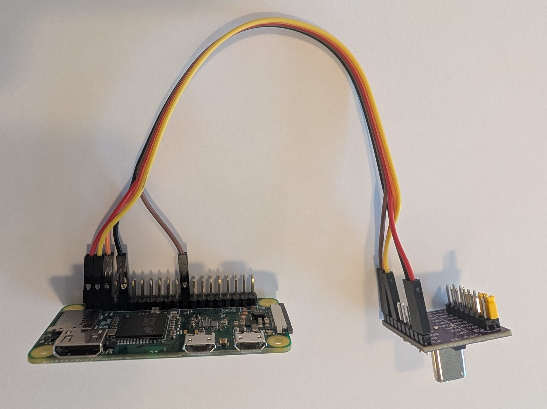 SC16IS752 wiring overview