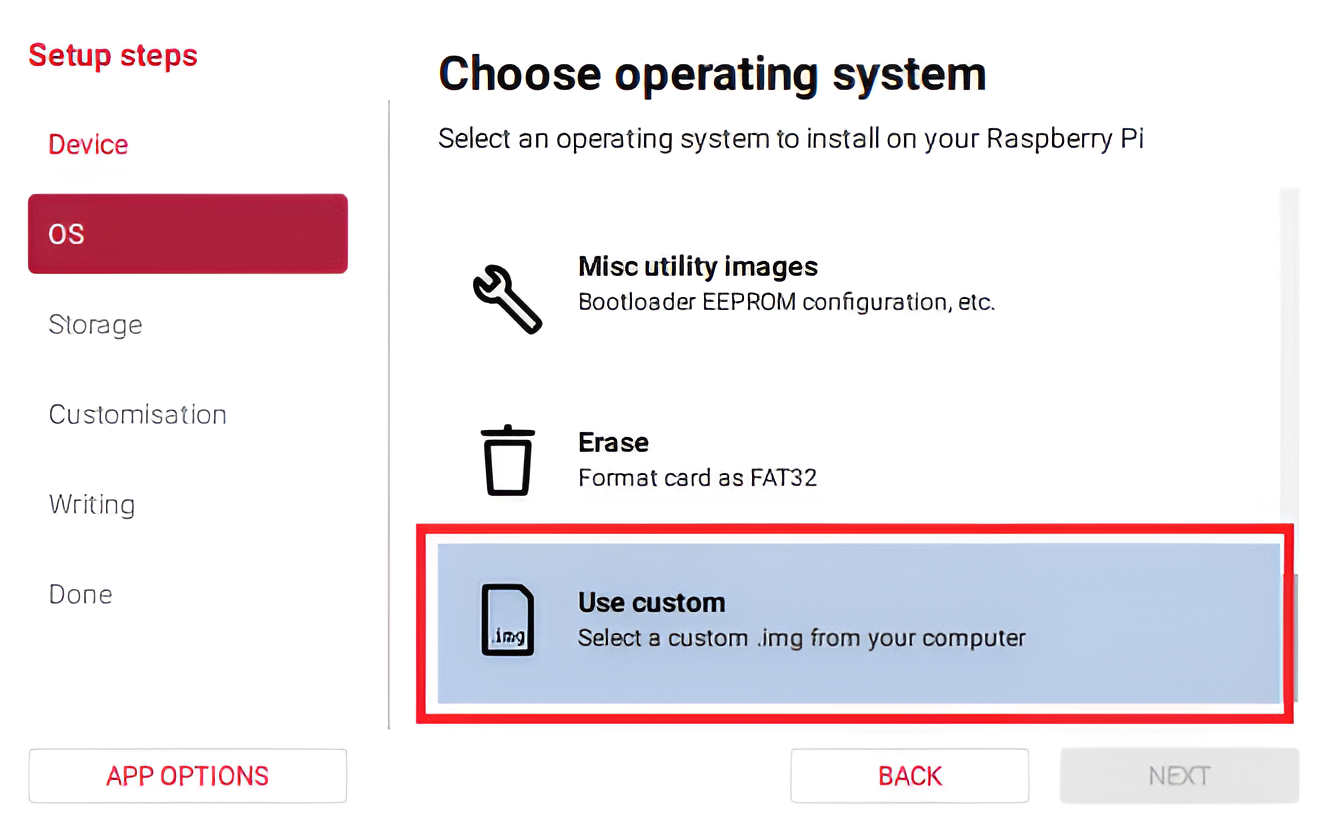 Using balenaEtcher to flash SolarAssistant to SD card
