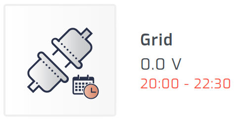 Planned grid outage