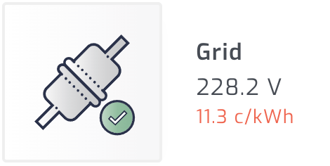 Planned grid outage