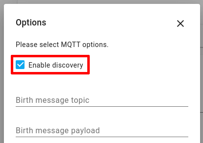 Configure HomeAssistant MQTT integration