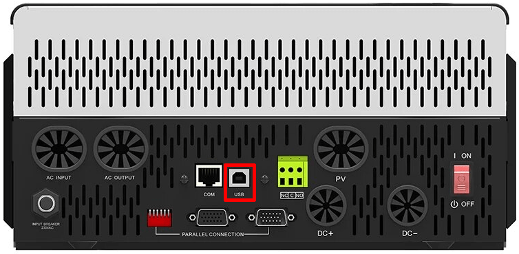 Must USB type B port