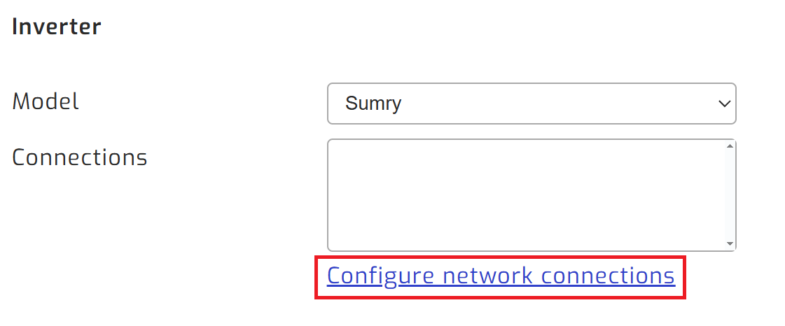 Select wifi configuration