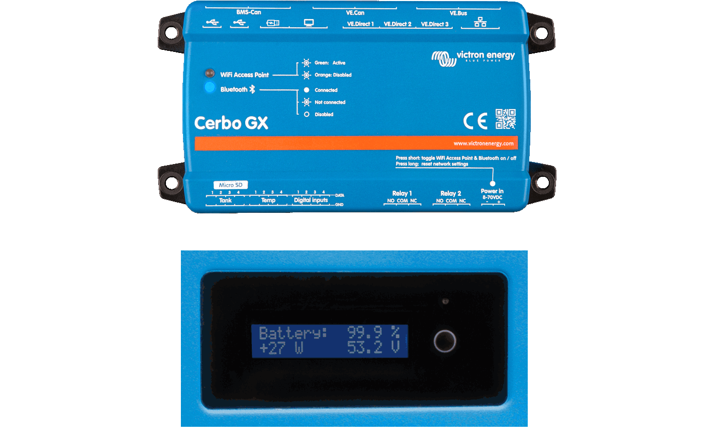 MultiPlus-II GX module connection