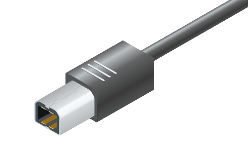 SPF-ES USB type B connection