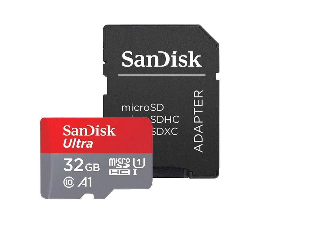 Software on SD card