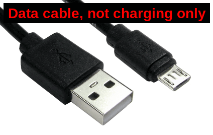 Voltronic micro USB cable