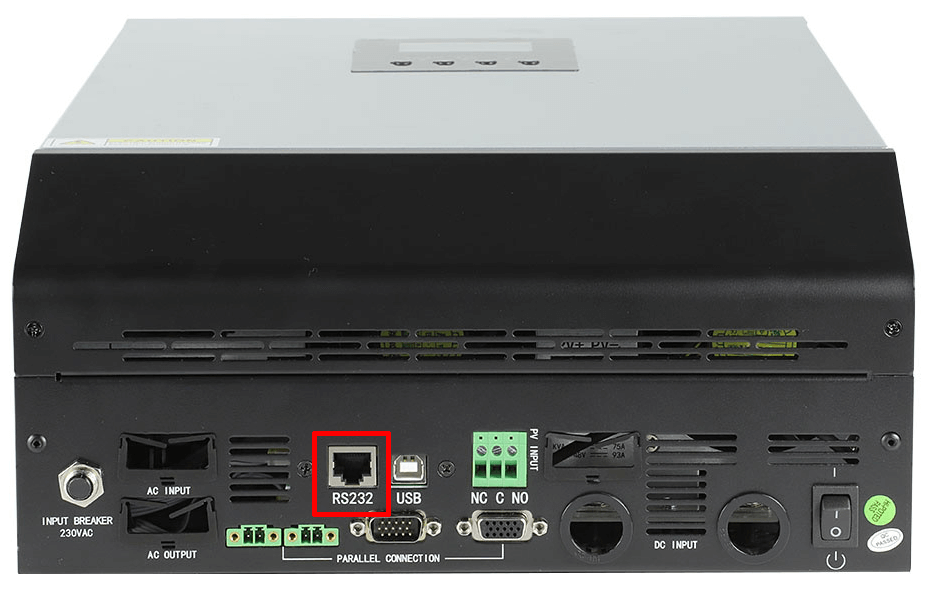 Voltronic USB RS232 port