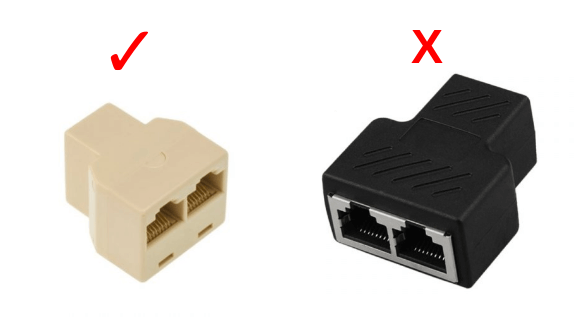 RJ45 splitter