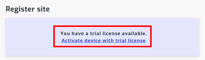 Activate SolarAssistant device with trial