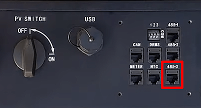Growat SPH RS485-3 port