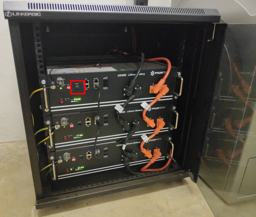 SolarAssistant monitoring Pylontech battery bank