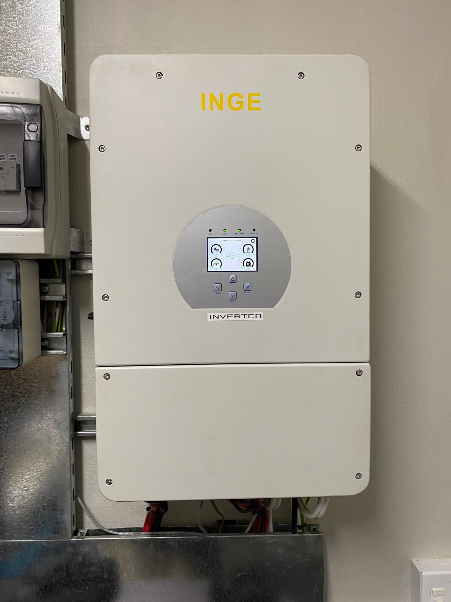 SunSynk inverter monitored by SolarAssistant