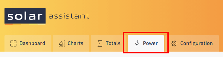 Open power management in SolarAssistant