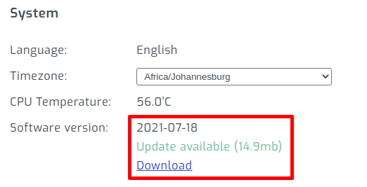 SolarAssistant update available